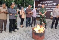 Bawaslu Awasi Pemusnahan Surat Suara Rusak, Pastikan Proses Pemilu Bebas Manipulasi. (foto:ist)