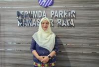 Direktur Utama Perumda Parkir Makassar, Yulianti Tomu. (ist)