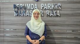 Direktur Utama Perumda Parkir Makassar, Yulianti Tomu. (ist)