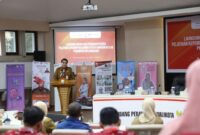 Asisten III Bidang Administrasi Umum Kota Makassar, Andi Irwan Bangsawan, memberikan sambutan. (ist)