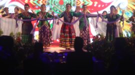 Tari Makkareso Warnai Refleksi Akhir Tahun 2024 Pemkot Makassar. (ist)