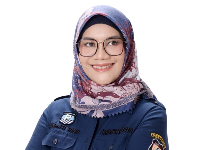 Direktur Utama Perumda Parkir Makassar, Yulianti Tomu. (ist)