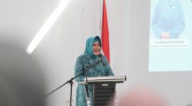 Ketua TP PKK Makassar, Indira Yusuf Ismail. (int)