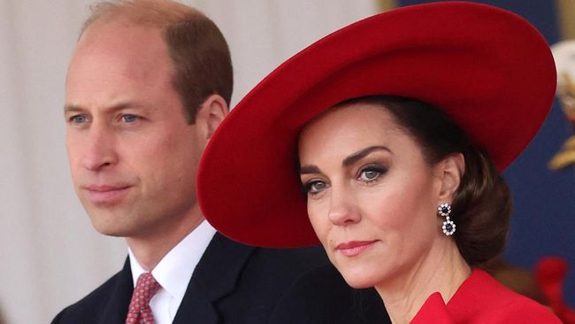Pangeran William dan istrinya Kate Middleton. (int)