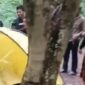 Tangkapan layar video tenda bergoyang yang viral. (int)