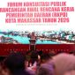 Danny Pomanto Buka Forum Konsultasi Publik Rancangan Awal RKPD Kota Makassar Tahun 2026. (ist)