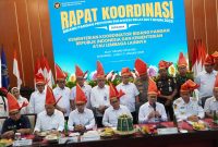 Menteri Zulkifli Hasan Pimpin Rakor Pangan di Sulsel. (ist)