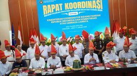 Menteri Zulkifli Hasan Pimpin Rakor Pangan di Sulsel. (ist)