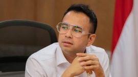 Utusan Khusus Presiden Bidang Pembinaan Generasi Muda dan Pekerja Seni, Raffi Ahmad. (int)