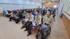 Peserta pelatihan jurnalistik yang digelar gaabungan lembaga pers Kabupaten Bone. (DIKSIKU/Idhul)