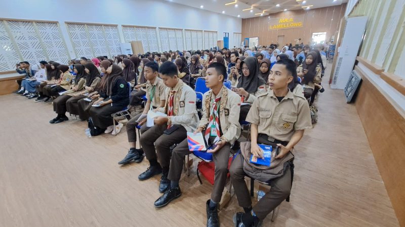 Peserta pelatihan jurnalistik yang digelar gaabungan lembaga pers Kabupaten Bone. (DIKSIKU/Idhul)
