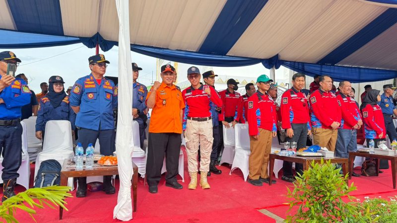 Bontang Jadi Tuan Rumah HUT ke-106 Damkartan, BPBD Beri Dukungan Penuh. (foto;Sadah)