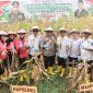 Sinergitas TNI, Polri dan Pemerintah Daerah Kabupaten Bone dalam menyukseskan program ketahanan pangan. (ist) 
