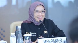 Menteri Pendayagunaan Aparatur Negara dan Reformasi Birokrasi (MenPANRB) Rini Widyantini. (int)