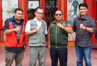 Dirut BNPB Berton Suar Pelita Panjaitan berkunjung ke kantor BPBD Bontang, Sabtu (1/3). (ist)