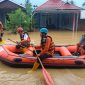 BPBD Bontang Pantau Titik Banjir. (ist)