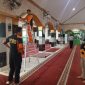 BPBD Bontang Bersihkan Masjid Al Muhajirin. (ist)