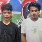 Dua pelaku narkoba yang diamankan Polres Bone. (ist)