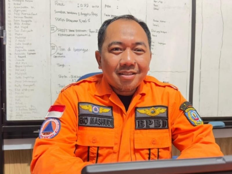 Kepala Bidang Pencegahan dan Kesiapsiagaan BPBD Bontang, Eko Mashudi. (ist)