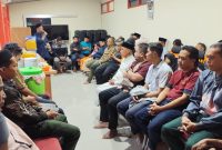 Suasana buka puasa bersama BPBD Kota Bontang, Kamis (13/3). (ist)