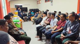 Suasana buka puasa bersama BPBD Kota Bontang, Kamis (13/3). (ist)