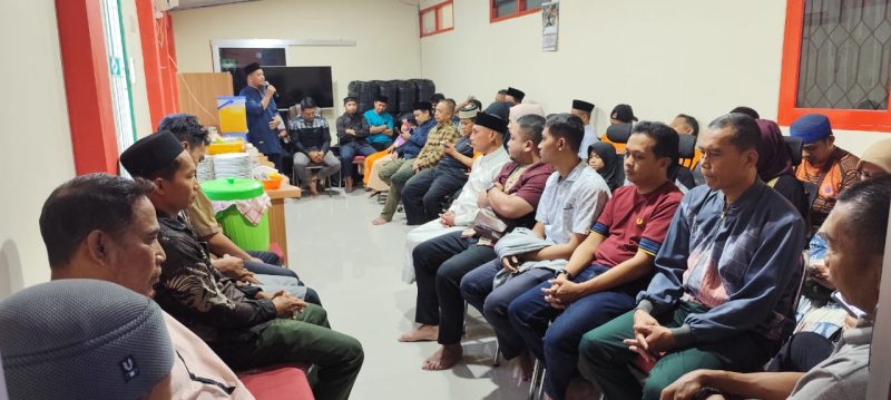 Suasana buka puasa bersama BPBD Kota Bontang, Kamis (13/3). (ist)