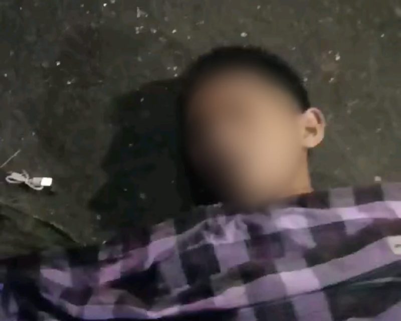 Satu korban tewas di tempat akibat laka tunggal di Latteko, Kecamatan Awangpone, Kabupaten Bone, Sabtu (15/3). (ist)