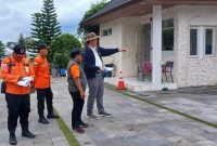 BPBD Bontang Tinjau Wisma PT KPI. (ist)