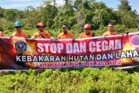 BPBD Bontang Intensifkan Patroli dan Sosialisasi Untuk Mencegah Karhutla. (ist)