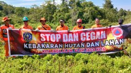 BPBD Bontang Intensifkan Patroli dan Sosialisasi Untuk Mencegah Karhutla. (ist)