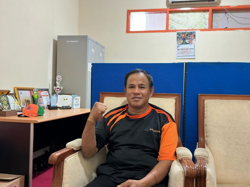 Kepala Pelaksana BPBD Bontang, Usman. (ist)