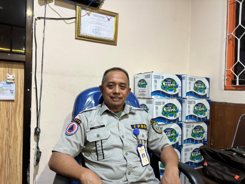 Kabid Kedaruratan dan Logistik (KL) BPBD Bontang, Ismail. (ist)