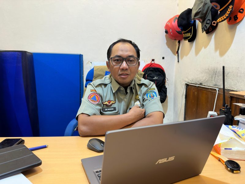 Kepala Bidang Pencegahan dan Kesiapsiagaan BPBD Bontang, Eko Mashudi. (ist)