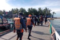 BPBD Bontang awasi ketat aktivitas di Pulau Beras Basah. (ist)