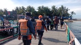 BPBD Bontang awasi ketat aktivitas di Pulau Beras Basah. (ist)