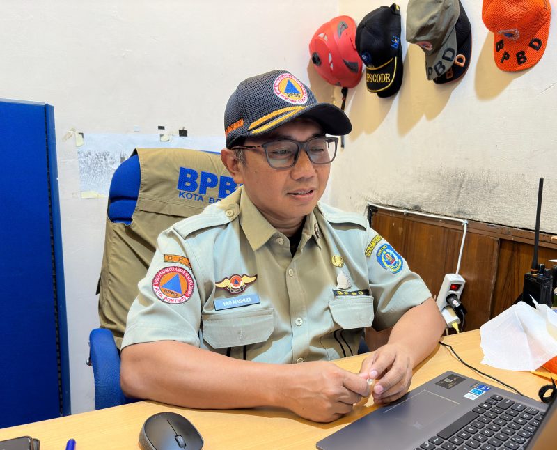 Kepala Bidang Pencegahan dan Kesiapsiagaan BPBD Bontang, Eko Mashudi. (ist)