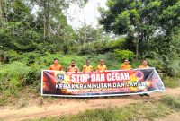 BPBD Bontang Sisir Tiga Titik Rawan Karhutla, Kamis (24/4). (ist)