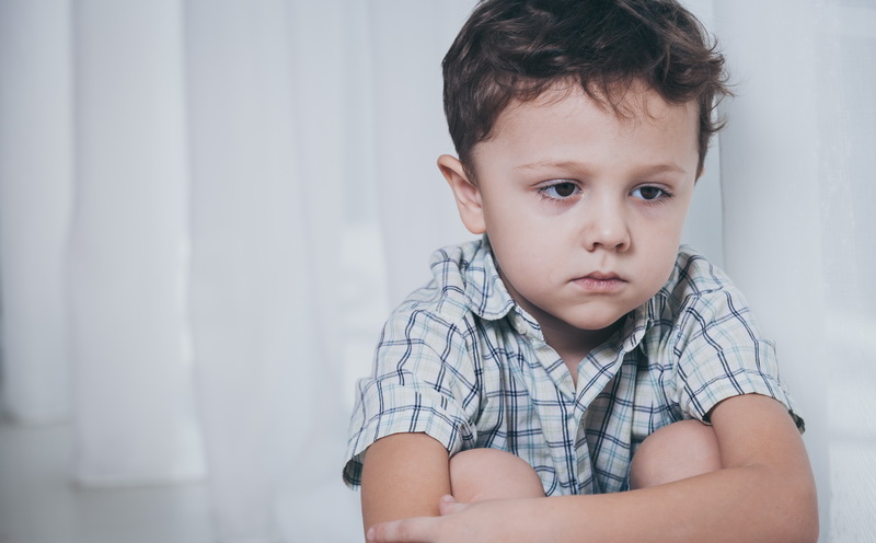 ilustrasi anak gangguan mental. (ist)