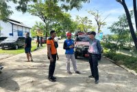 Akhir Pekan Padat, BPBD Bontang Intensifkan Pengawasan di Pelabuhan Tanjung Laut. (foto:ist)
