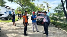 Akhir Pekan Padat, BPBD Bontang Intensifkan Pengawasan di Pelabuhan Tanjung Laut. (foto:ist)