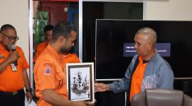 Tutup Lembaran Pengabdian, Said Hamid Resmi Purna Tugas dari BPBD Bontang. (foto:ist)