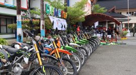Hadapi Medan Ekstrem, BPBD Bontang Bakal Diperkuat 10 Motor Trail Tangguh. (foto:ist)