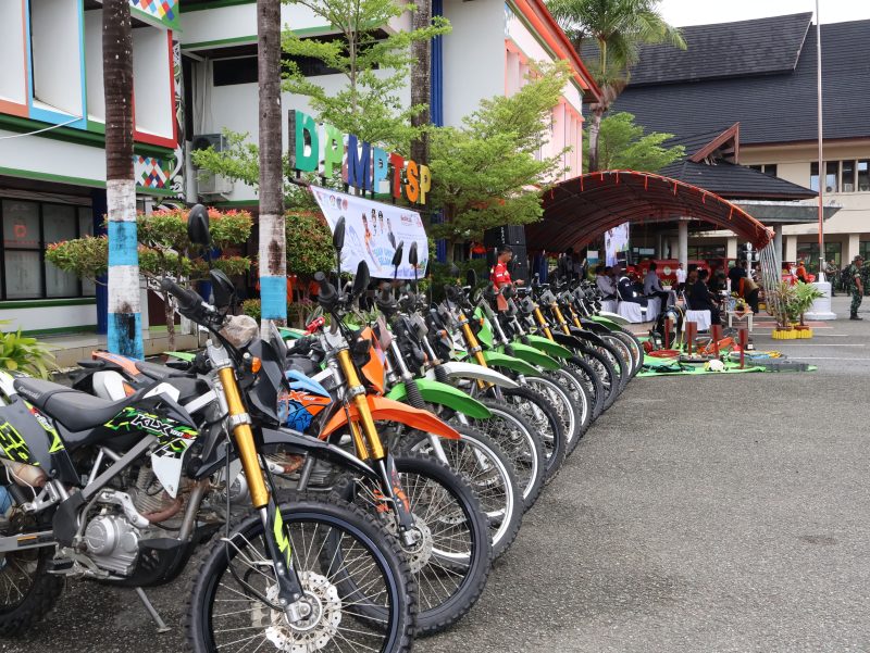 Hadapi Medan Ekstrem, BPBD Bontang Bakal Diperkuat 10 Motor Trail Tangguh. (foto:ist)