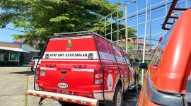 Andalkan Kendaraan Pinjaman, Respons Karhutla di Bontang Terancam Terhambat. (foto:ist)