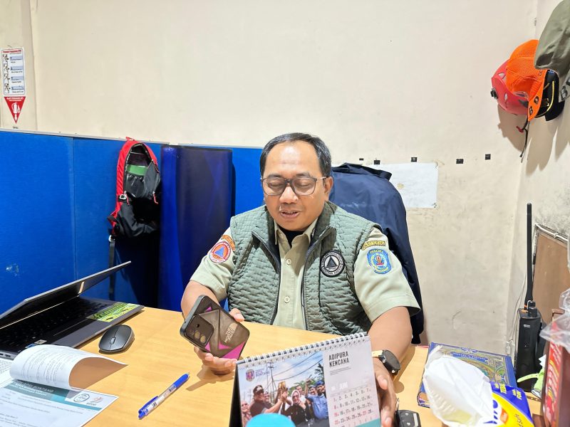 Kepala Bidang Pencegahan dan Kesiapsiagaan BPBD Bontang, Eko Mashudi,. (ist)