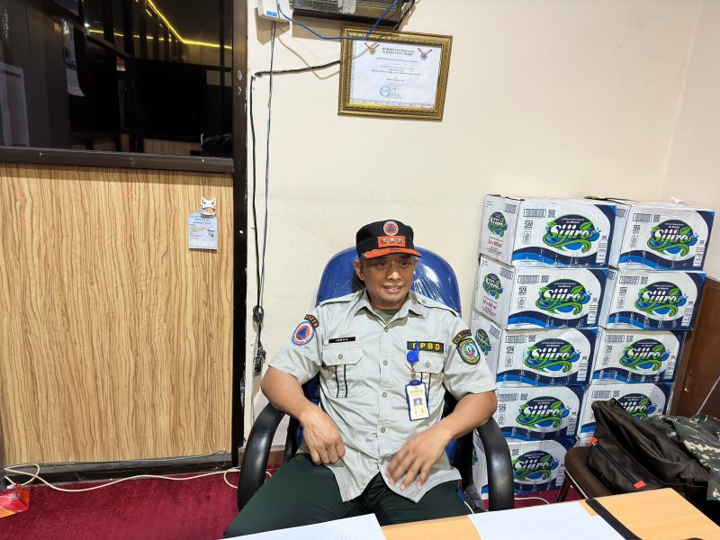 Kabid Kedaruratan dan Logistik BPBD Bontang, Ismail. (ist)