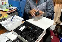 BPBD Bontang dapat bantuan 50 unit HT dari Pemprov Kaltim. (ist)