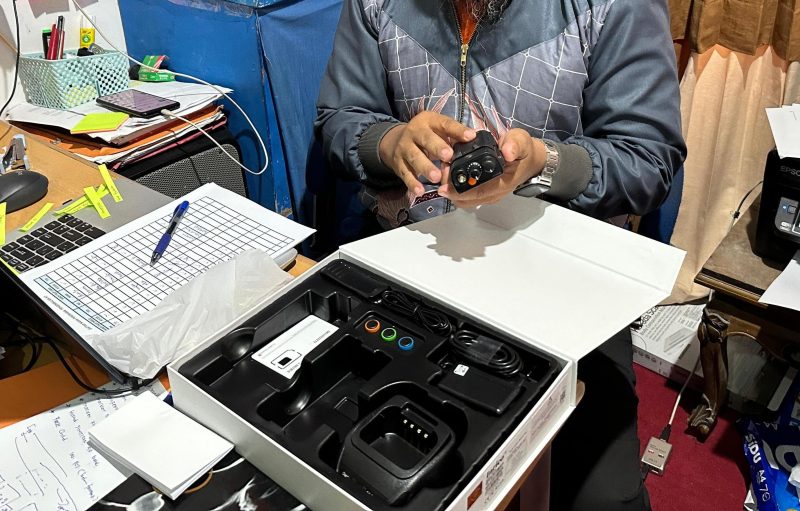 BPBD Bontang dapat bantuan 50 unit HT dari Pemprov Kaltim. (ist)
