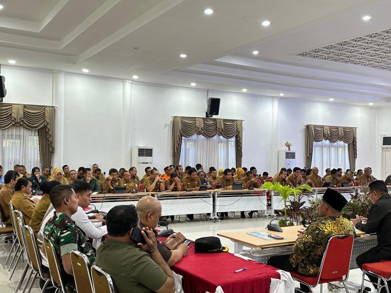 Suasana forum Musrenbang RPJMD 2024–2029 yang digelar di Pendopo Wali Kota Bontang, Senin (19/5). (ist)
