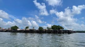 Pulau Gusung Kawasan Pesisir Kota Bontang (Foto : Aldi)